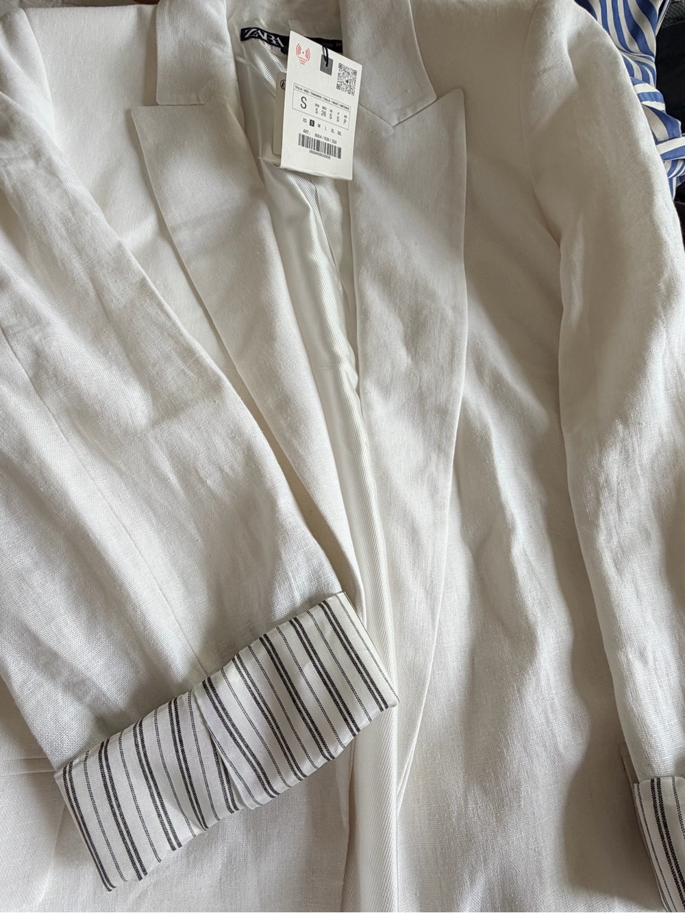 Zara linen blazer women’s small
